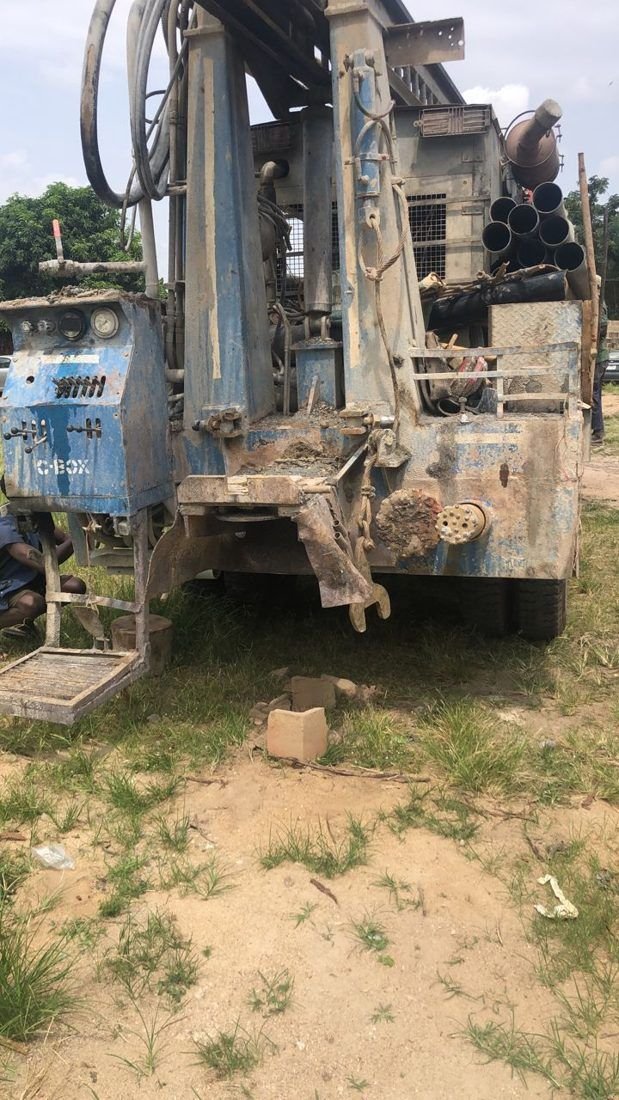 Rig in the yard