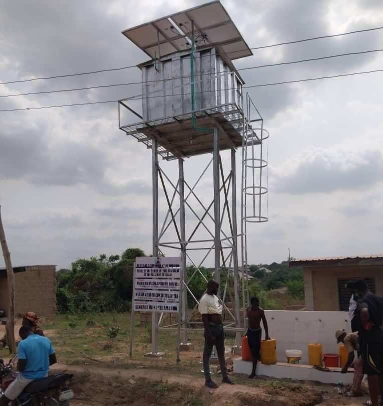 Solar-powered borehole, Abeokuta