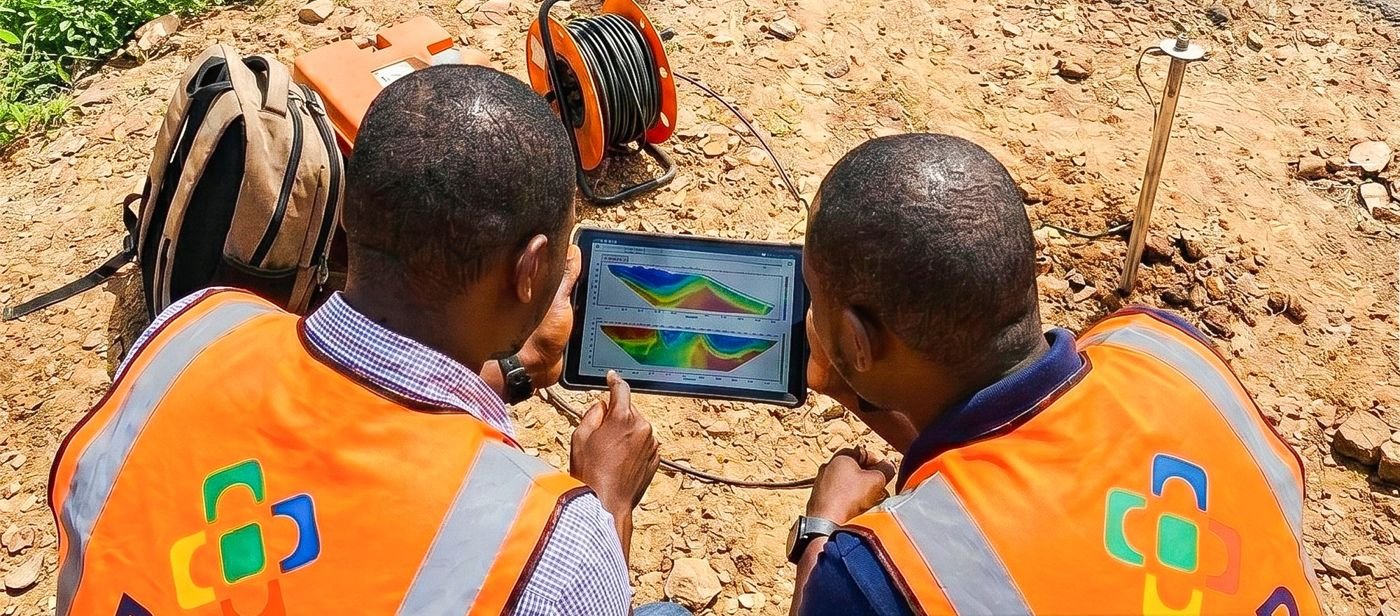 Reading a resistivity profile